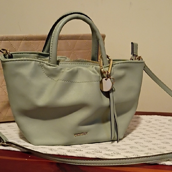 Nine West Handbags - Nine West Light Green Shoulder Bag
